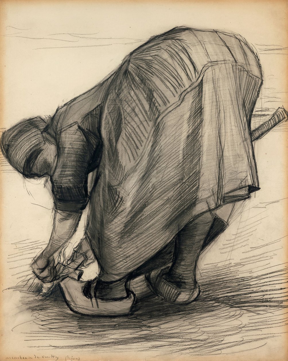 El tirador de zanahorias de Vincent van Gogh