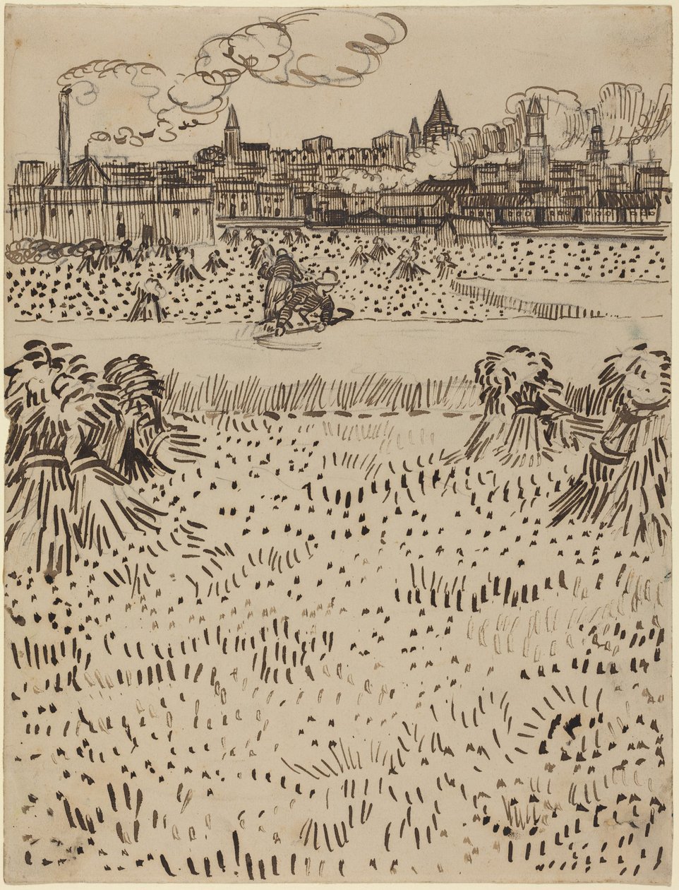 La cosecha de Vincent van Gogh