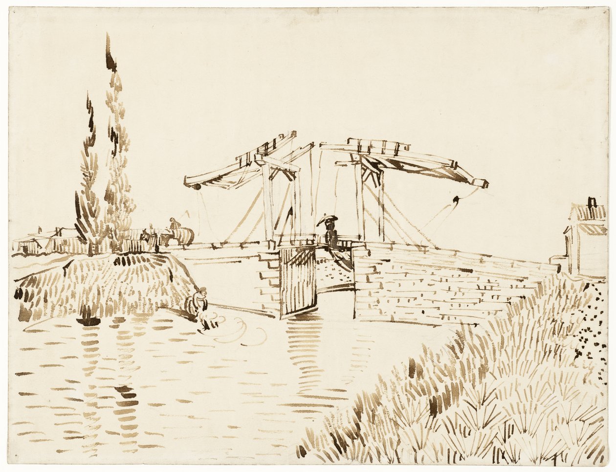 El puente de Langlois de Vincent van Gogh