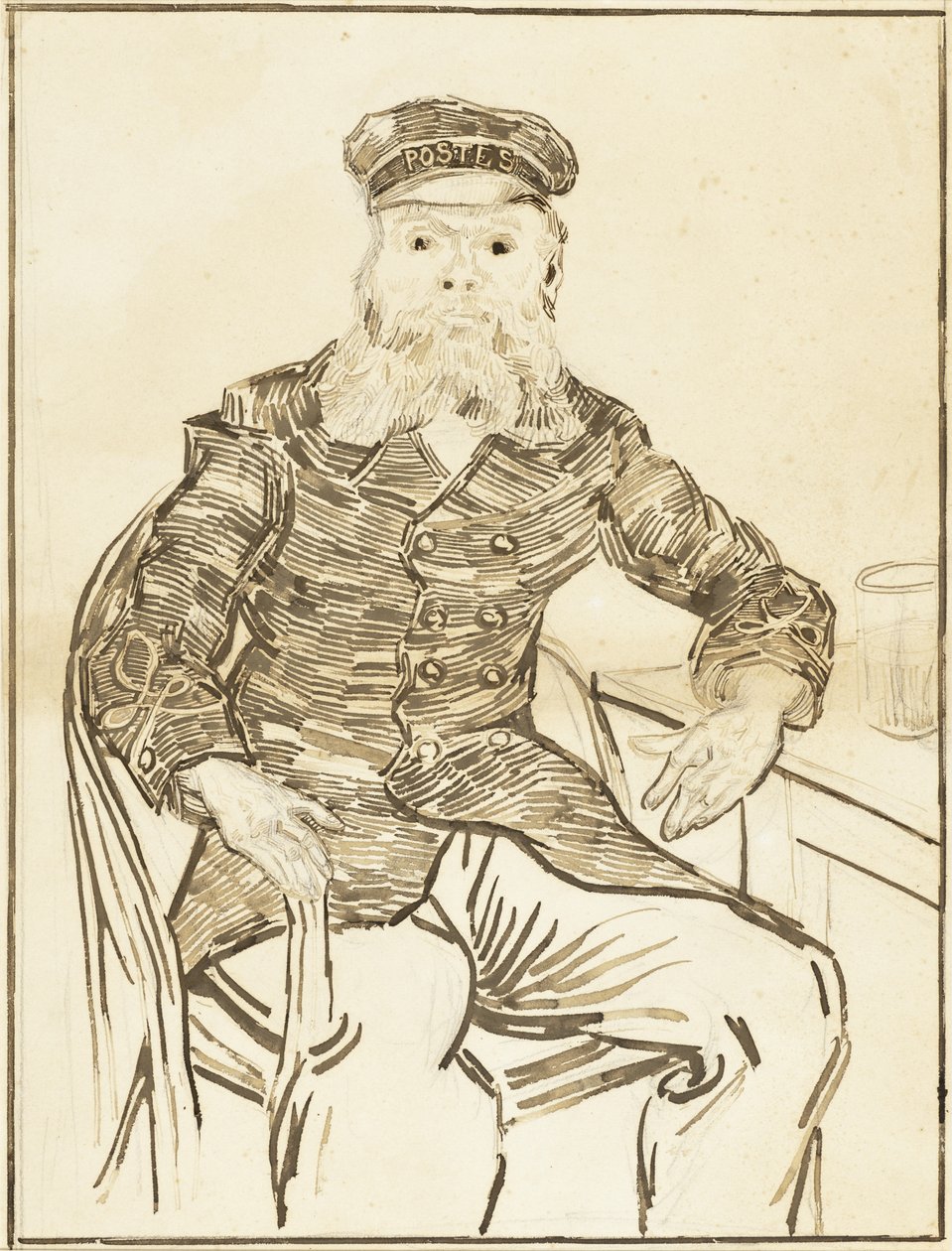 El cartero Joseph Roulin de Vincent van Gogh