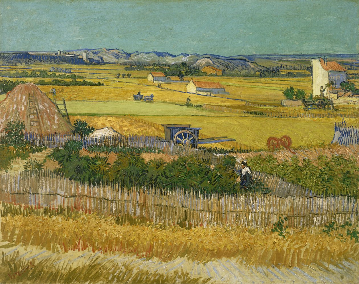 La cosecha de Vincent van Gogh