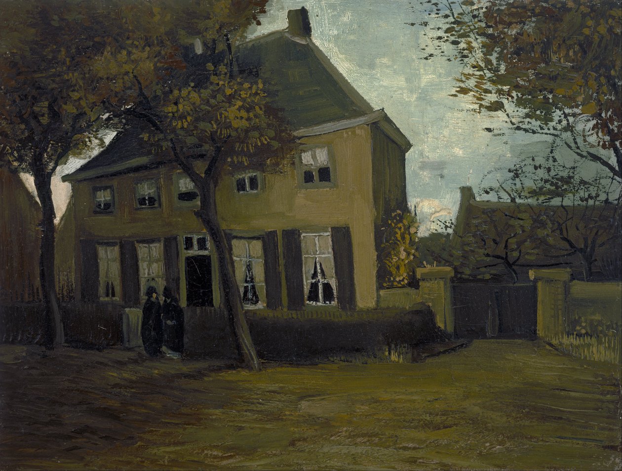La casa parroquial de Nuenen de Vincent van Gogh