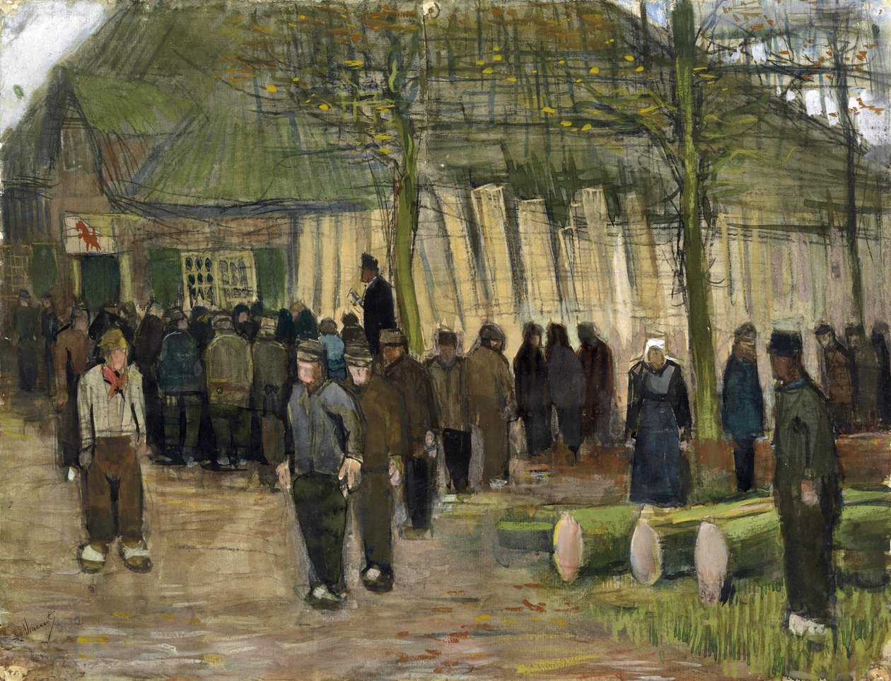 Venta de madera de Vincent van Gogh