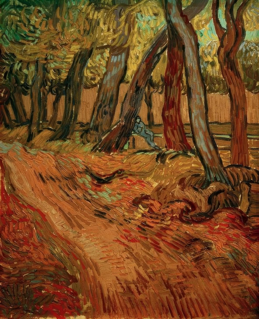 Camino en el Jardín del Sanatorio de Vincent van Gogh
