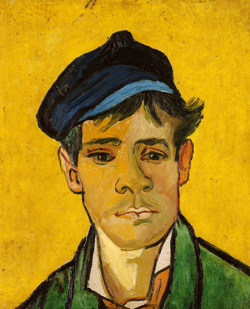 Joven con sombrero, 1888 de Vincent van Gogh