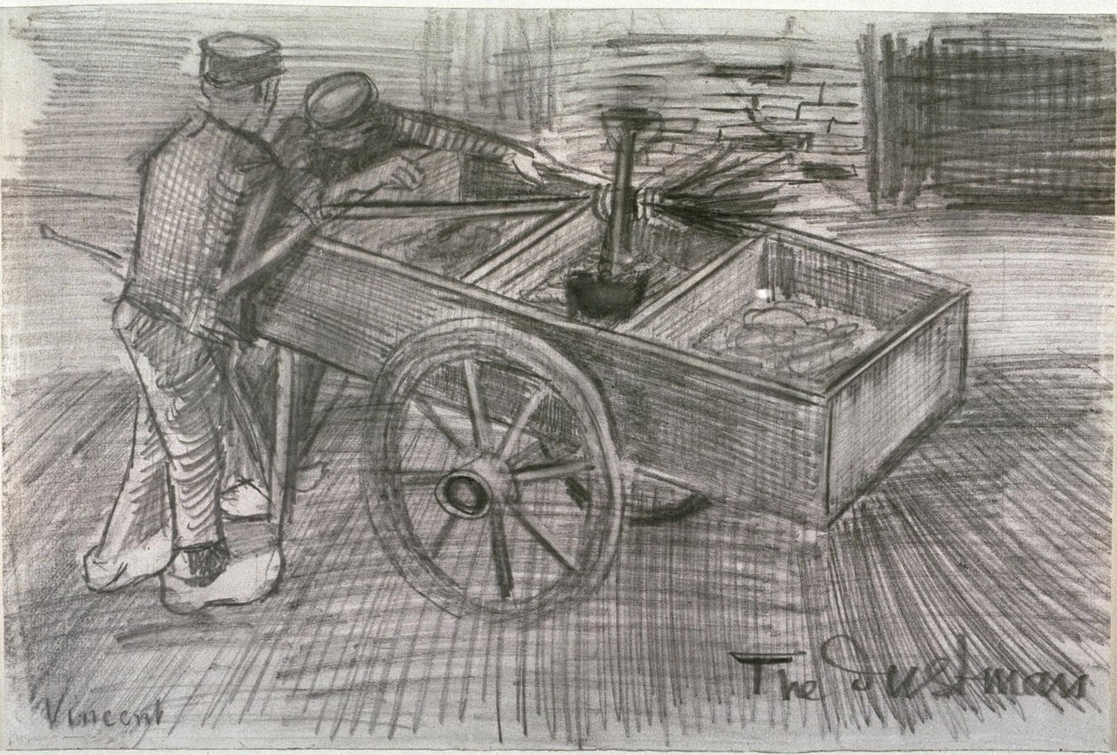 El basurero (1883) de Vincent van Gogh