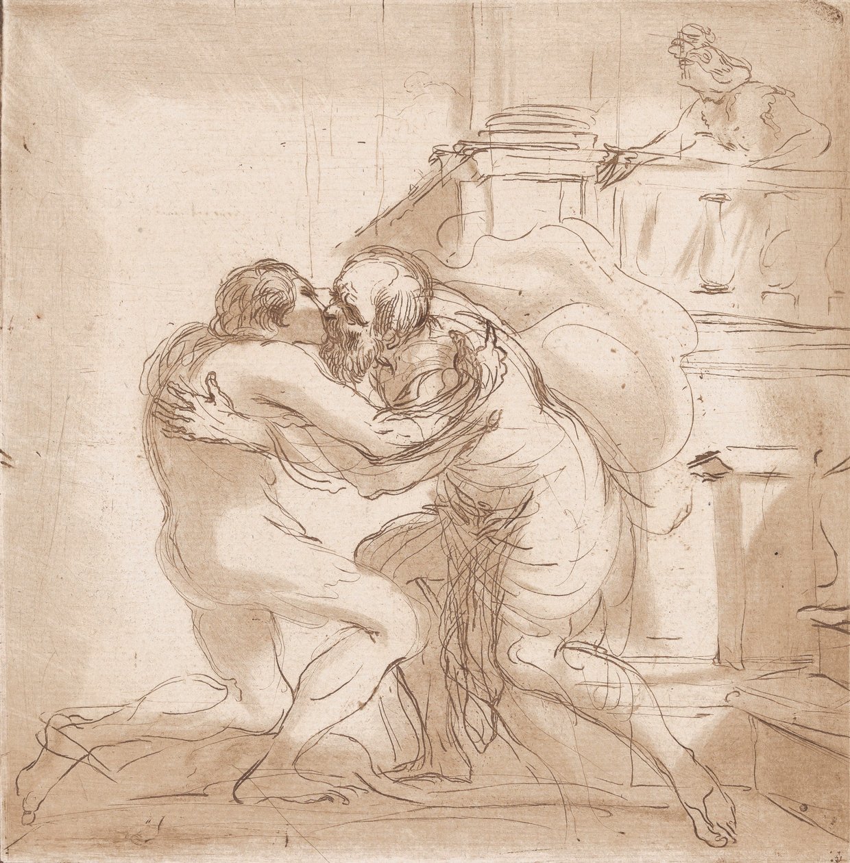El regreso del hijo pródigo, 1764-98 de Vincenzio Vangelisti