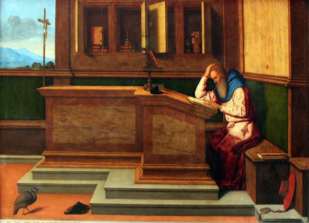 San Jerónimo en su estudio de Vincenzo di Biagio Catena