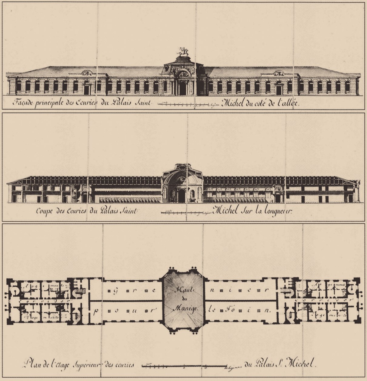 Castillo de San Miguel en San Petersburgo de Vincenzo Brenna