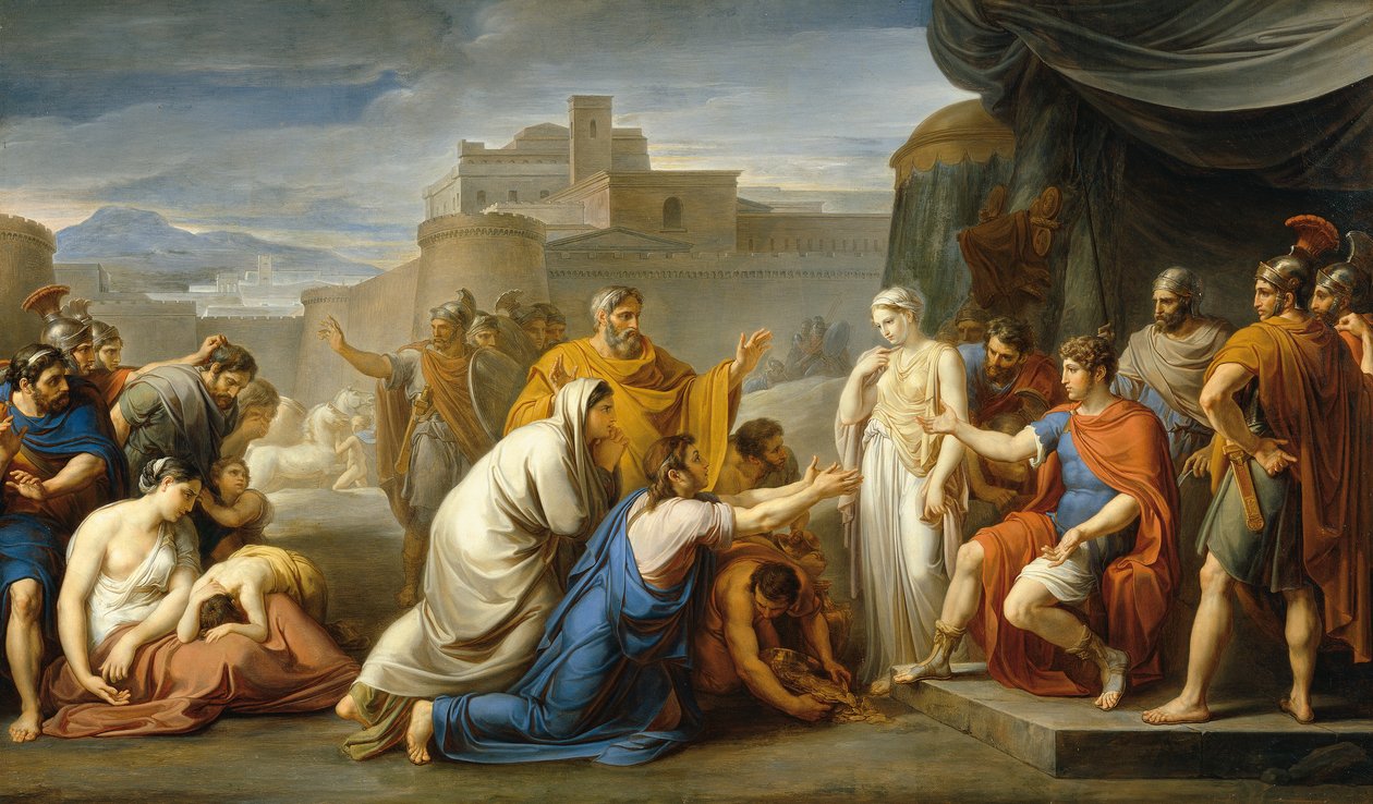 La moderación de Escipión de Vincenzo Camuccini