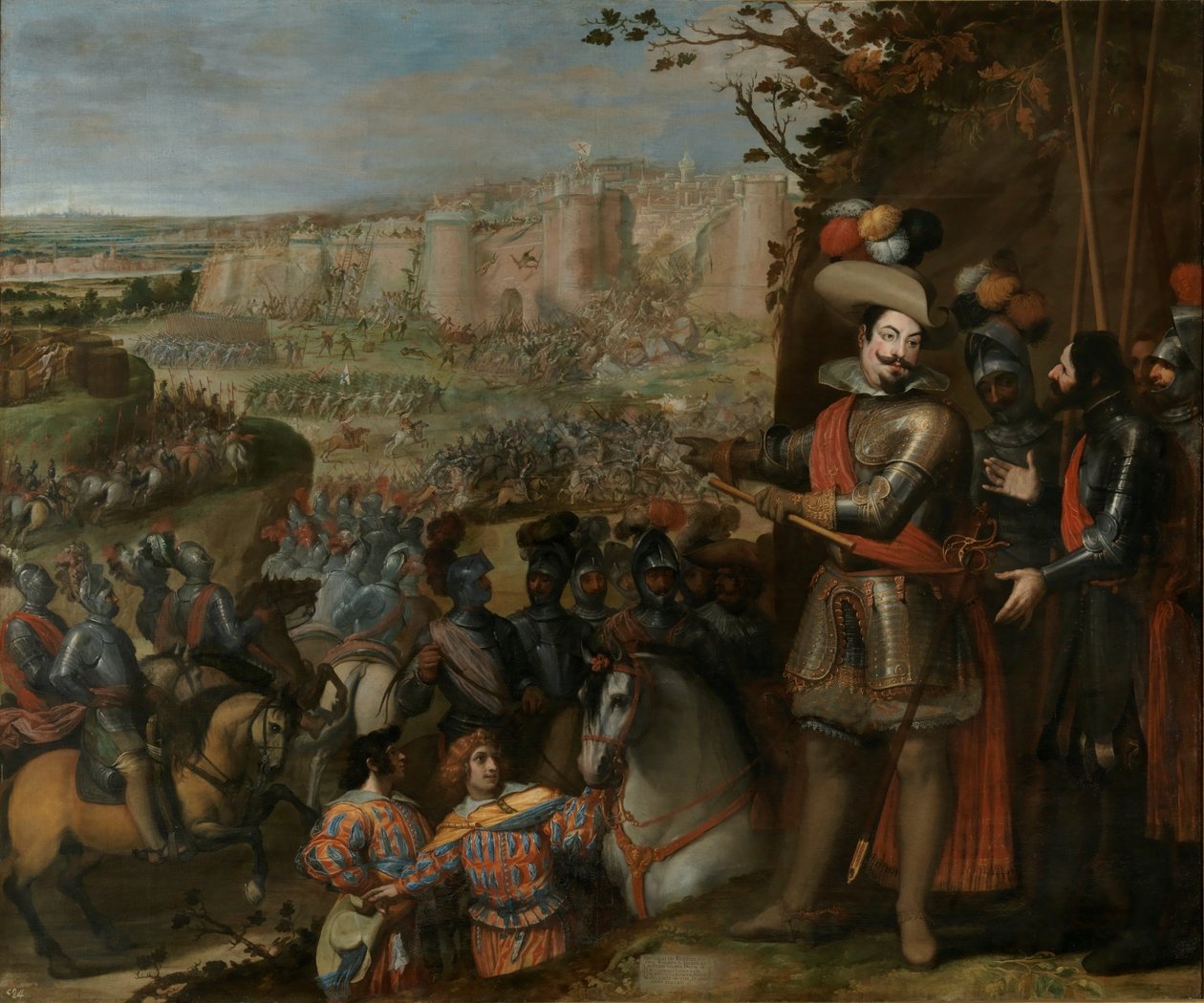 La toma de Rheinfelden (1633) por las tropas del duque de Feria. de Vincenzo Carducci