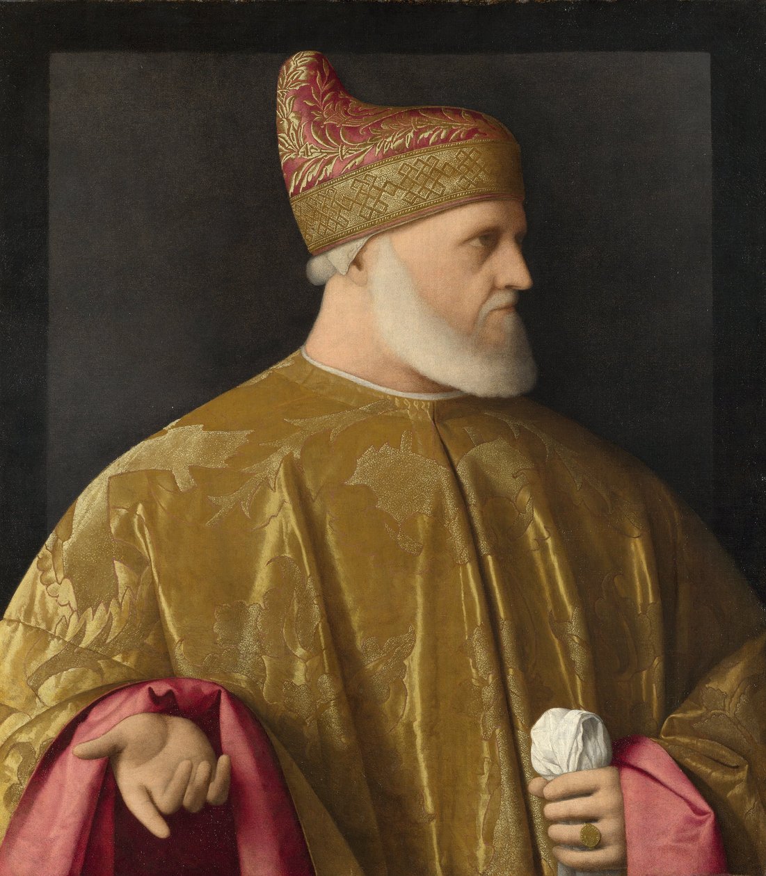Retrato del Dux, Andrea Gritti de Vincenzo Catena