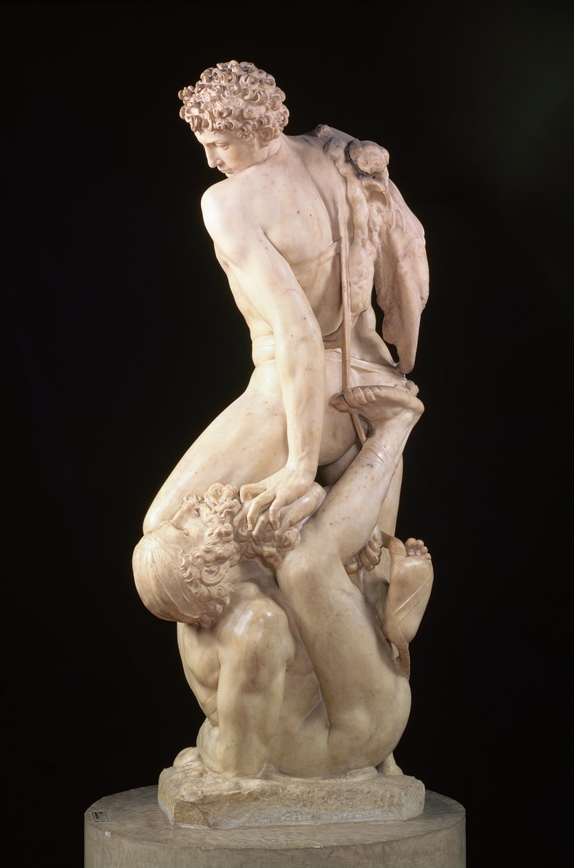 El honor conquistando el engaño, 1561 (mármol) de Vincenzo Danti