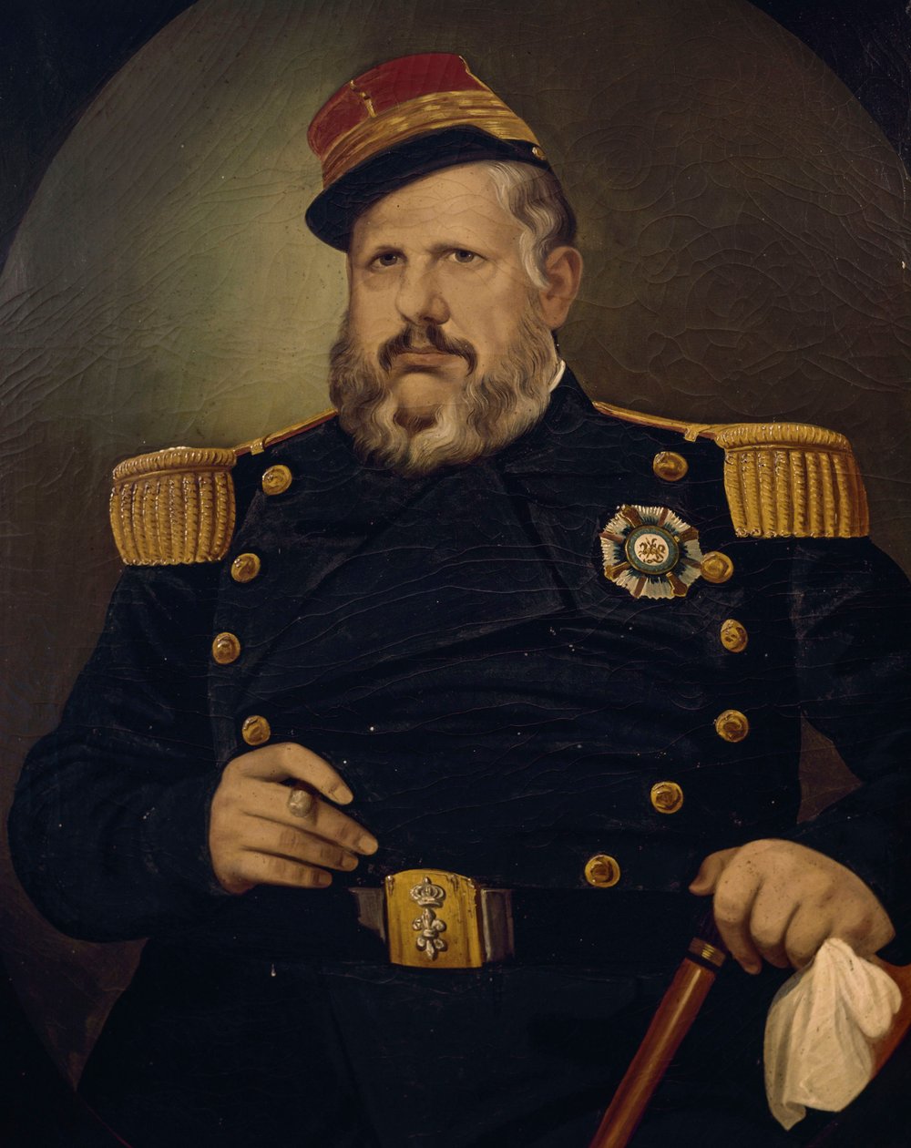Retrato de Fernando II de Borbón-Dos Sicilias de Vincenzo De Mita