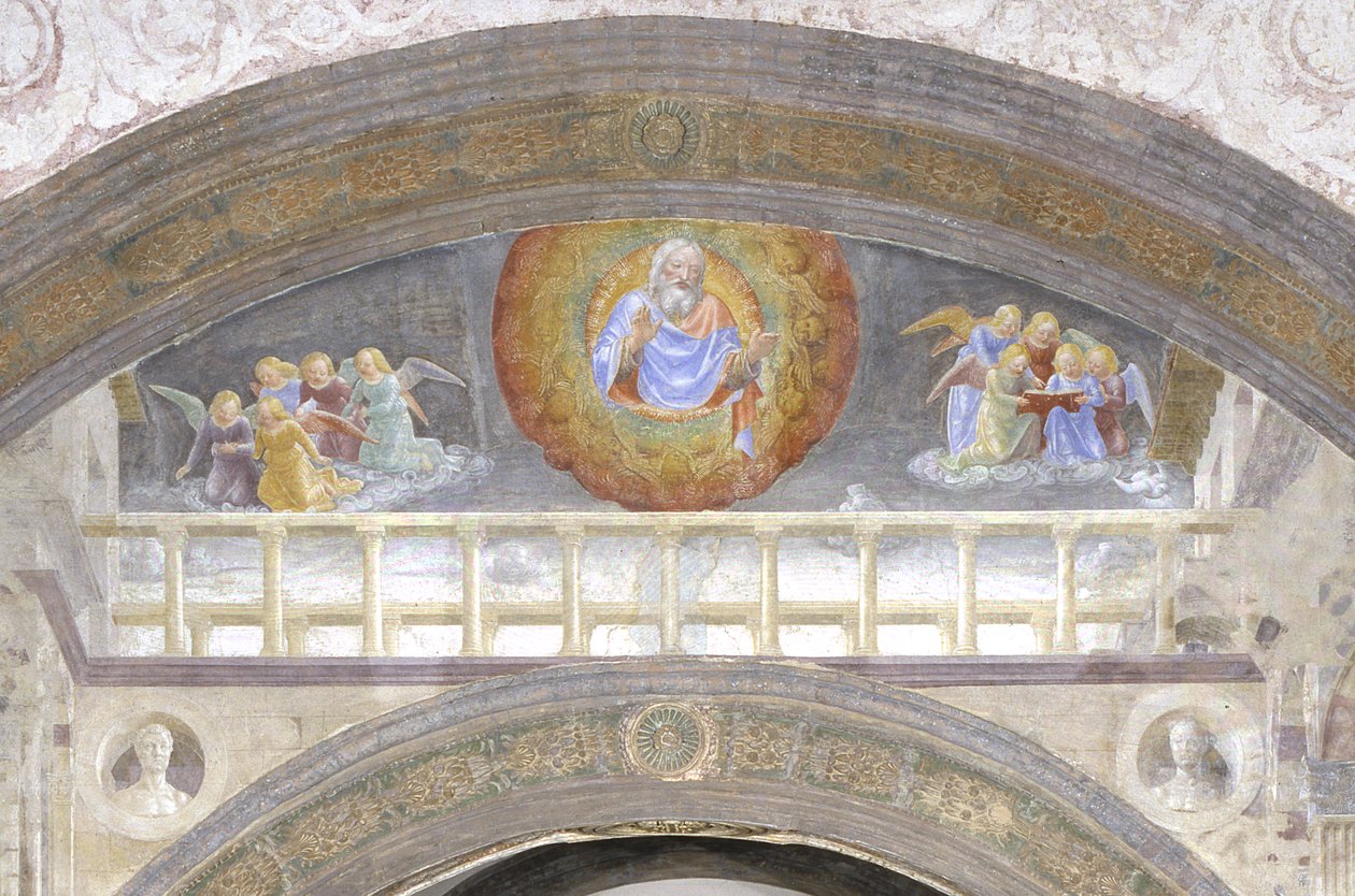 Dios y querubines de Vincenzo Foppa