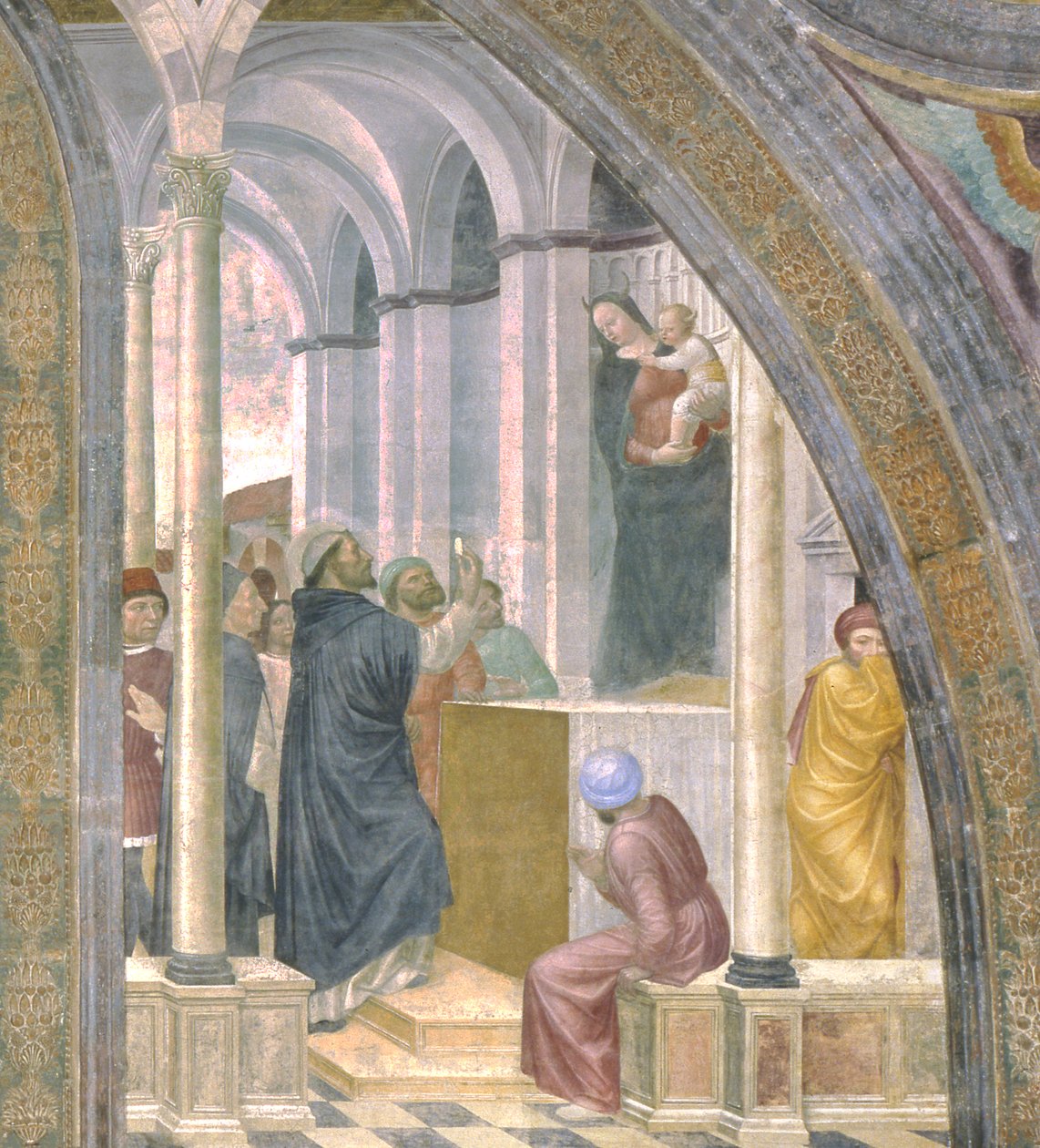 El milagro de la falsa Madonna de Vincenzo Foppa