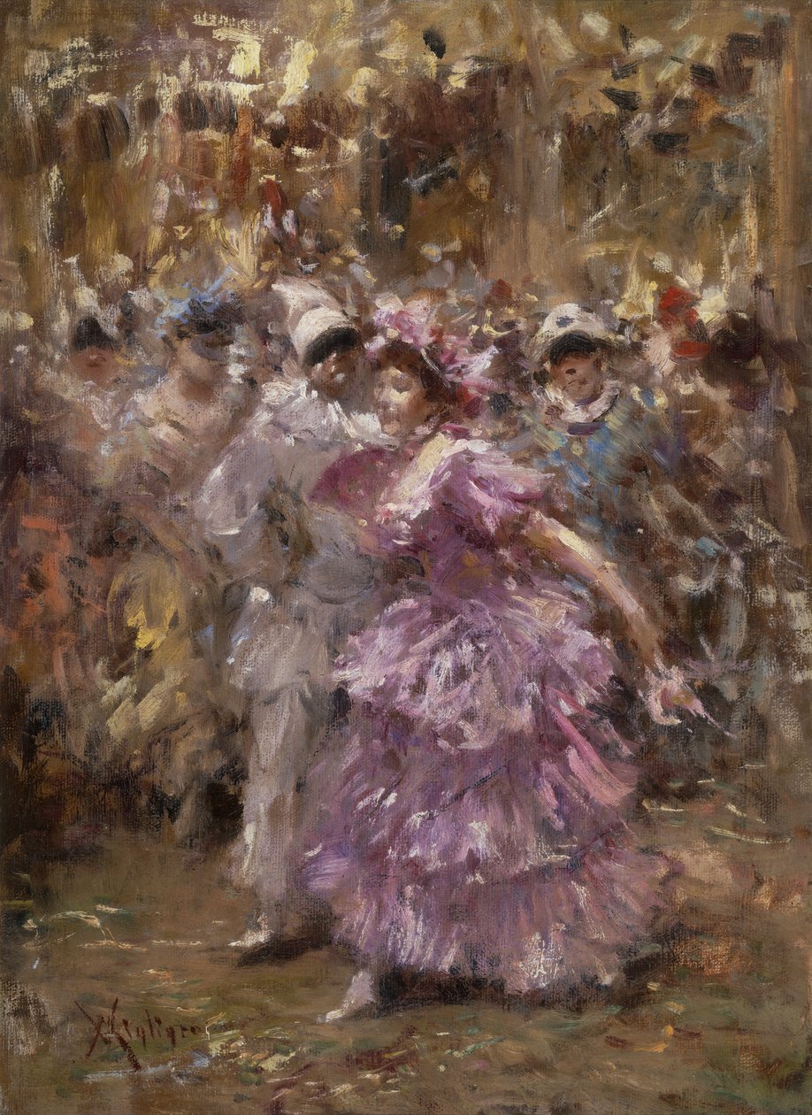 El Baile de Máscaras de Vincenzo Migliaro