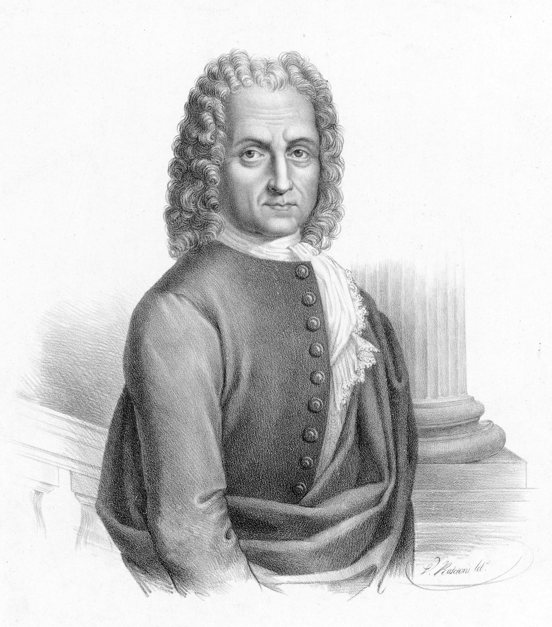 Benedetto Marcello por Vincenzo Roscioni de Vincenzo Roscioni