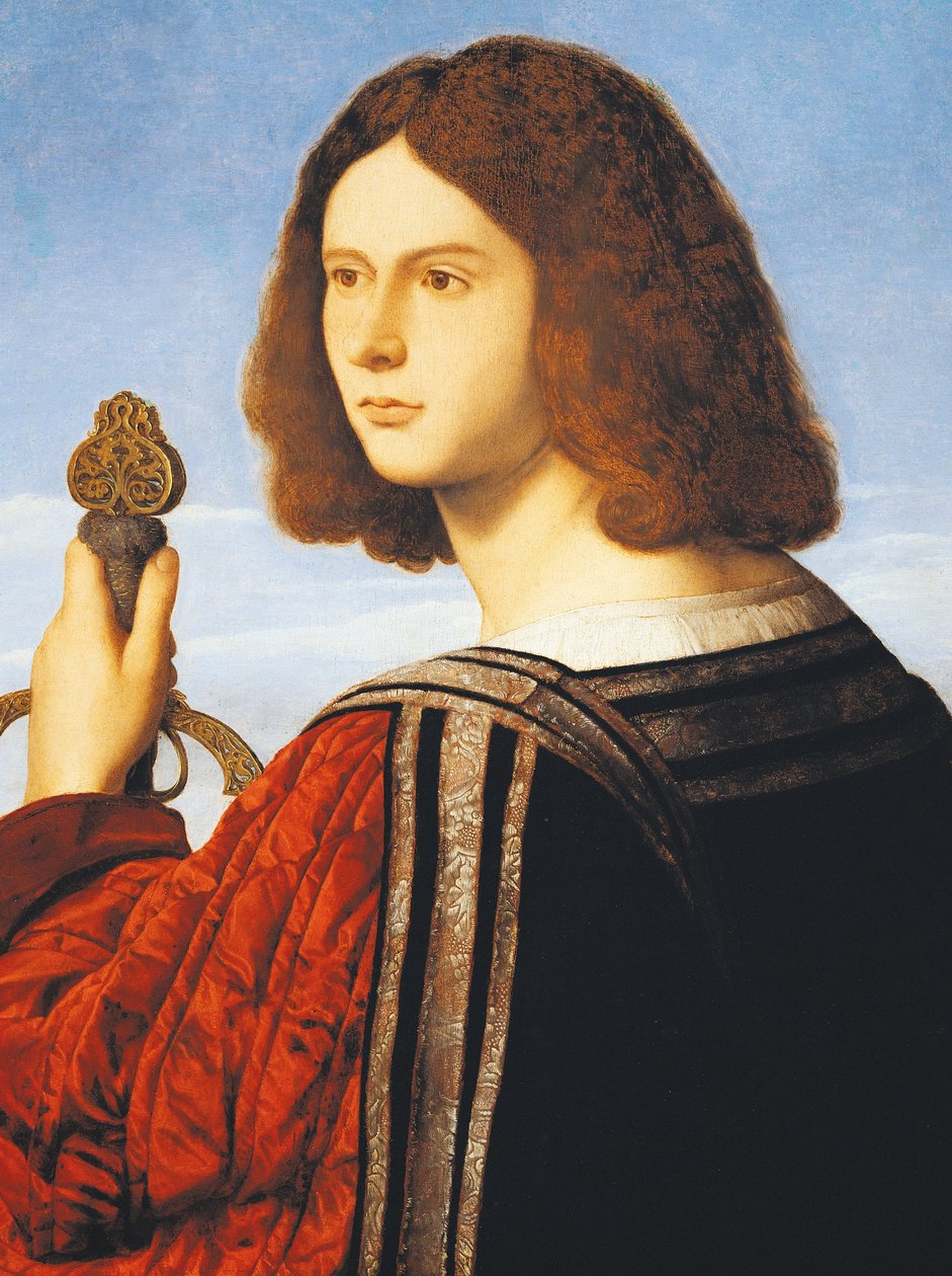 Retrato de Francesco Maria Della Rovere (Senigallia, Pesaro-1490 de Vincenzo di Biagio Catena