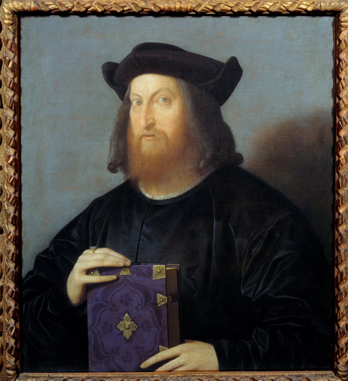 Retrato del poeta y arquitecto Giangiorgio Trissino (1478-1550) de Vincenzo di Biagio Catena