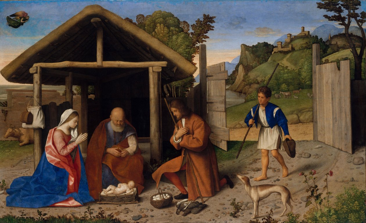 La adoración de los pastores de Vincenzo di Biagio Catena
