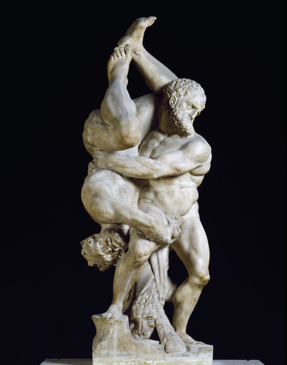 Hércules y Diómedes - Los luchadores de Vincenzo di Raffaello de Rossi