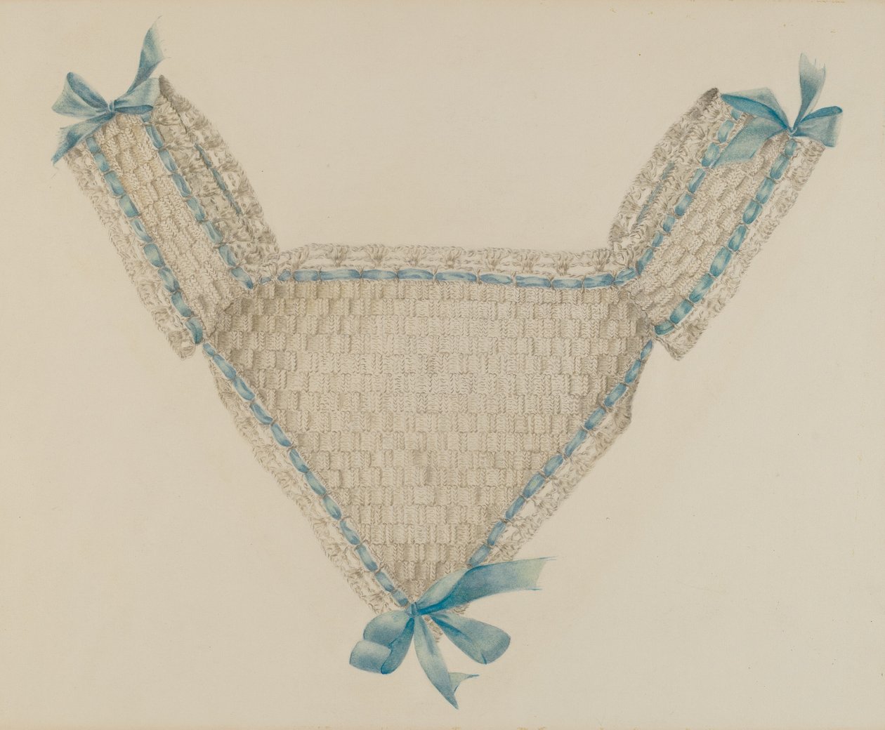 Babero de bebé de Virginia Berge