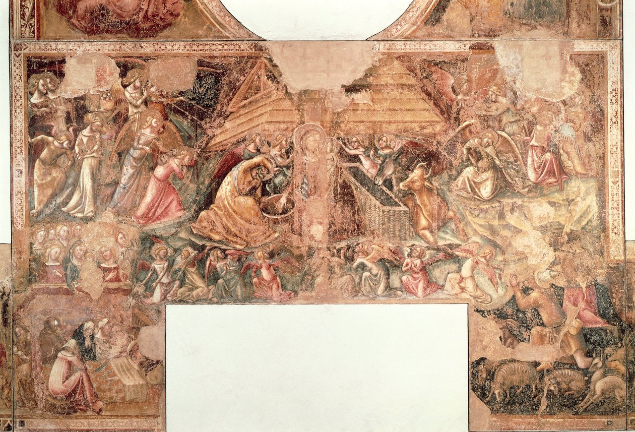 Belén, Bolonia, Vitale da Bologna (fresco) de Vitale da Bologna