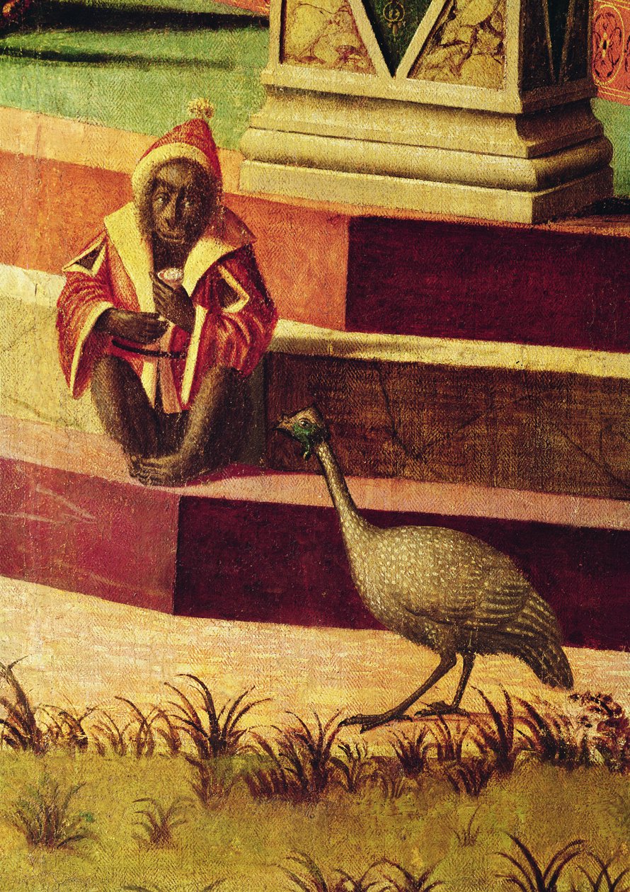 (detalle) del regreso de los embajadores ingleses, del ciclo de Santa Úrsula, c.1490-96 de Vittore Carpaccio