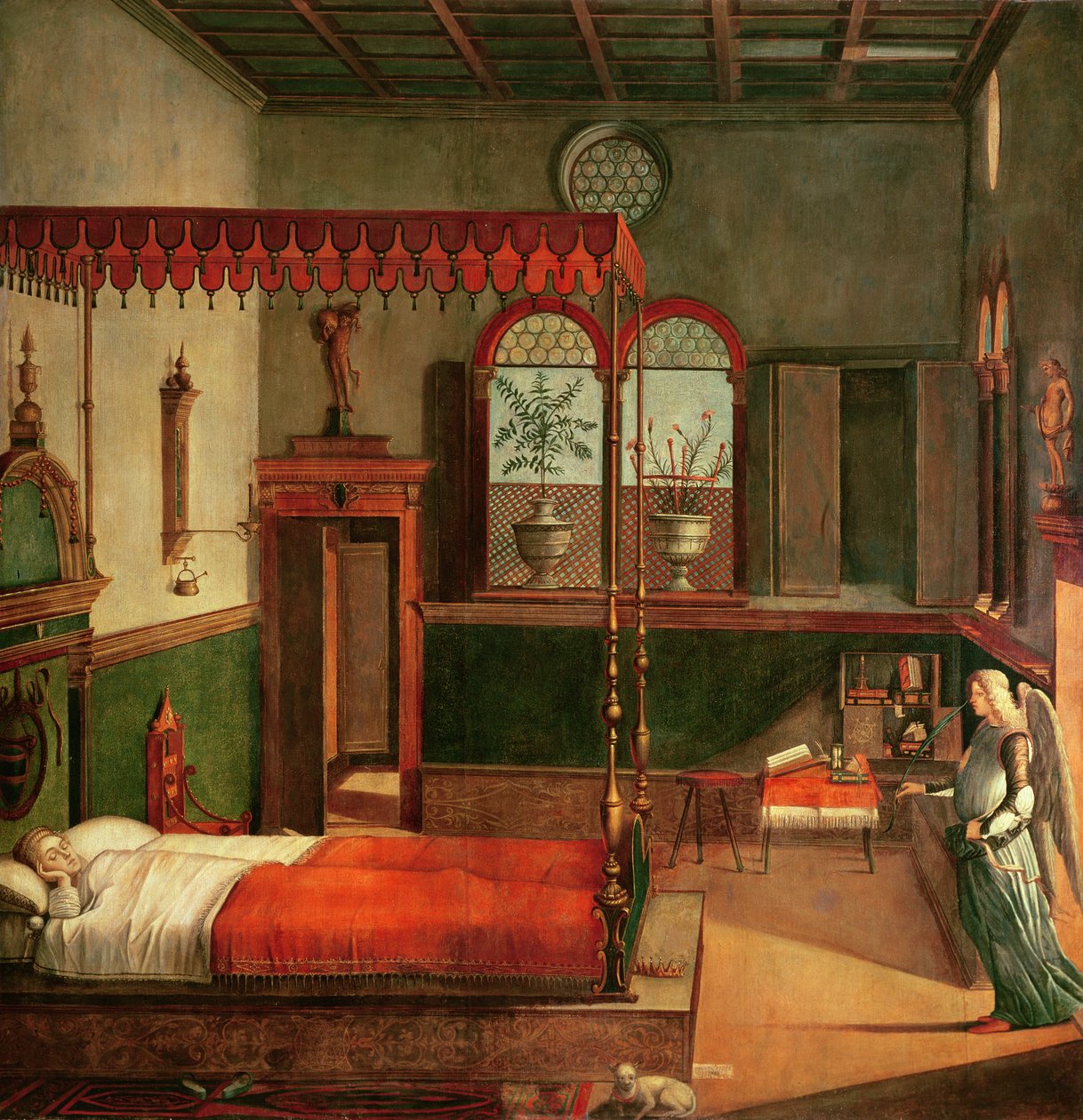Sueño de Santa Úrsula, 1495 de Vittore Carpaccio