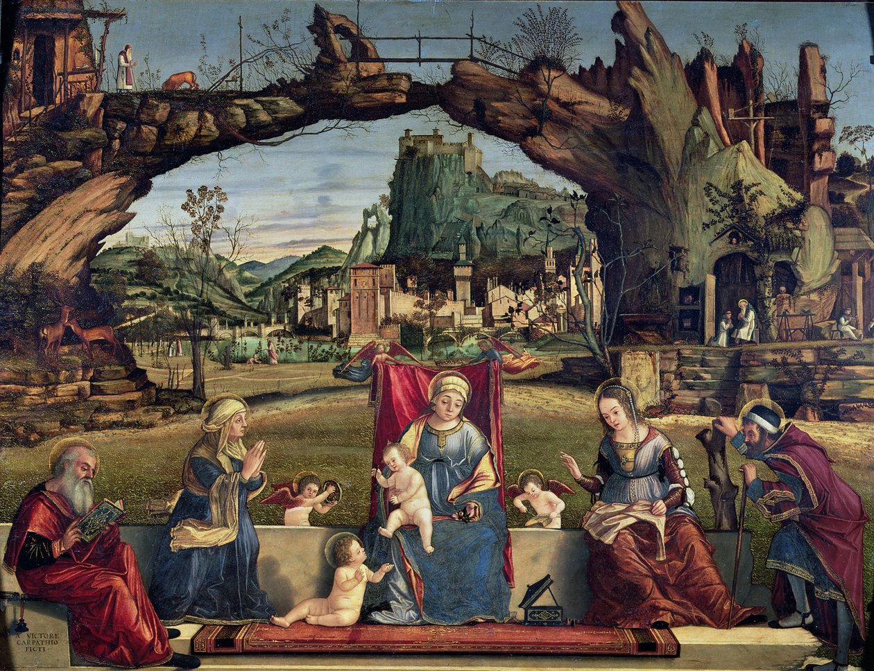 Sacra Conversazione, c.1500 de Vittore Carpaccio