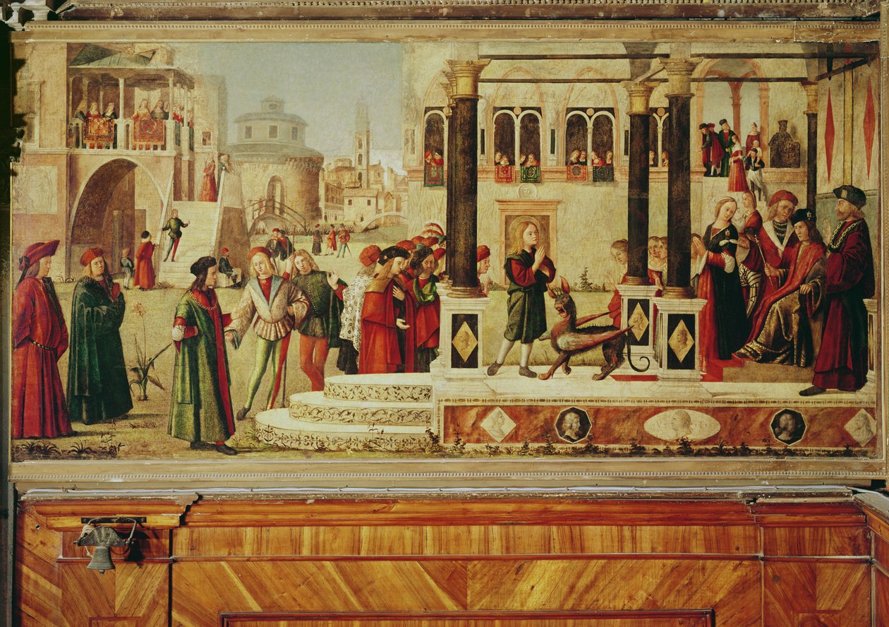 El milagro de San Trifonio de Vittore Carpaccio