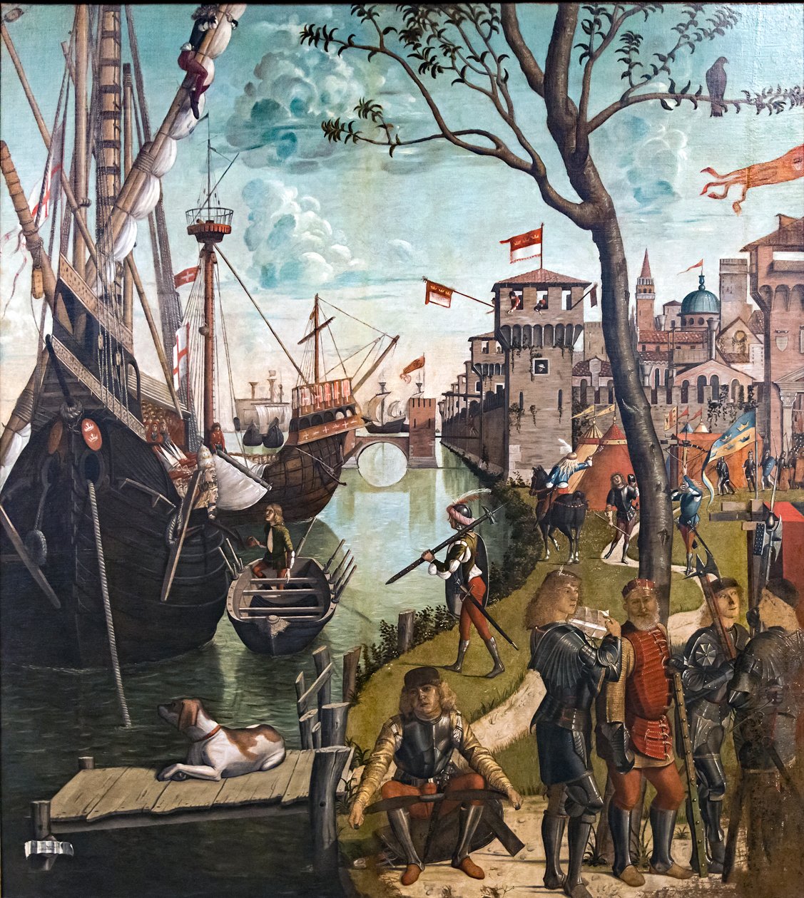 Llegada a Colonia de Vittore Carpaccio
