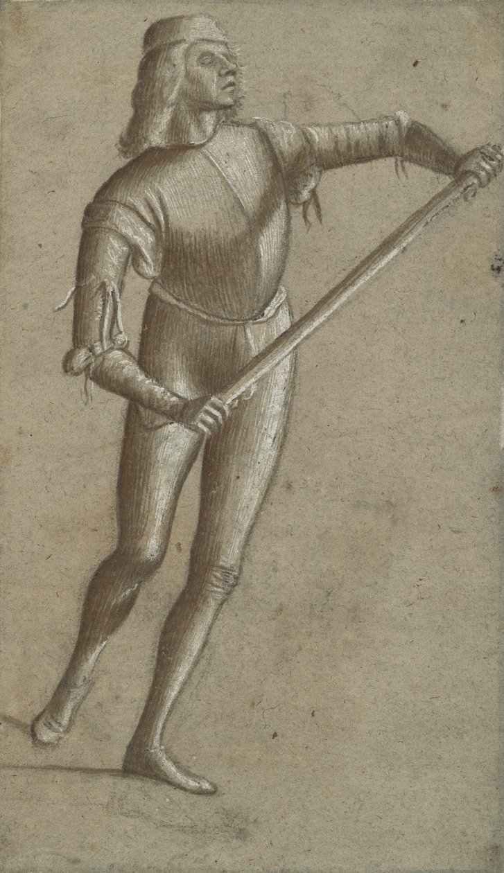 Carpaccio - Un gondolero (recto), hacia 1514-1520 de Vittore Carpaccio
