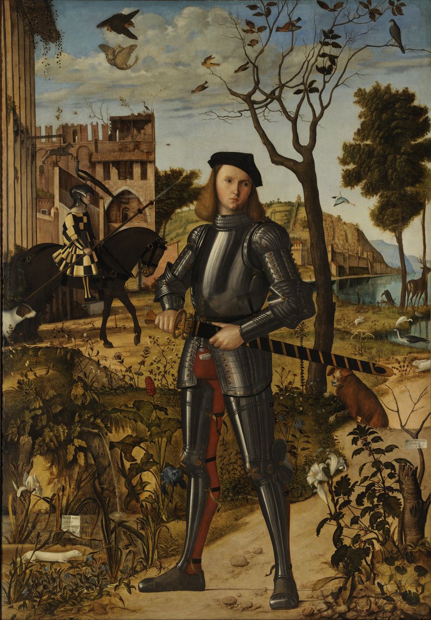 Retrato de un caballero de Vittore Carpaccio