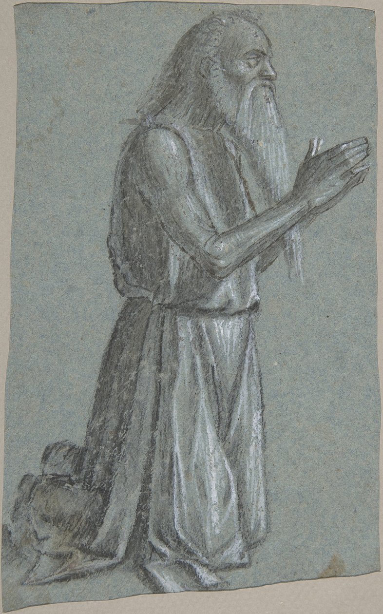 San Jerónimo recto, soldado con lanza verso, 1460-1525 de Vittore Carpaccio