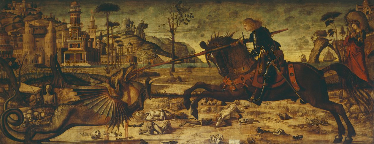 San Jorge y el Dragón de Vittore Carpaccio