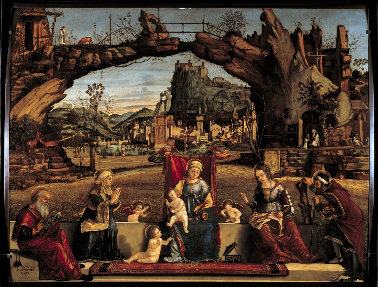 La Sagrada Conversación de Vittore Carpaccio