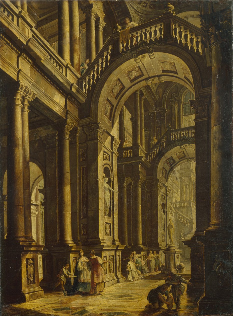 La idolatría del rey Salomón de Vittorio Maria Bigari
