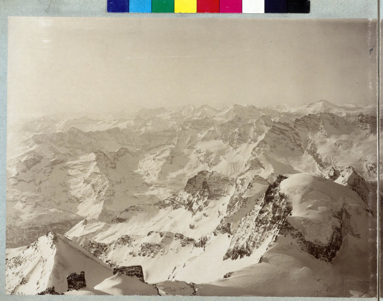 Panorama de los Alpes de Vittorio Sella