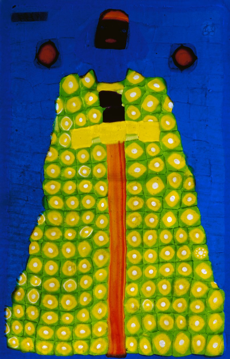 Barbaro, de Vittorio Zecchin (1878-1947), placa de mosaico de vidrio creada por Artisti Barovier para la Bienal de Venecia de 1914. Italia, siglo XX. de Vittorio Zecchin