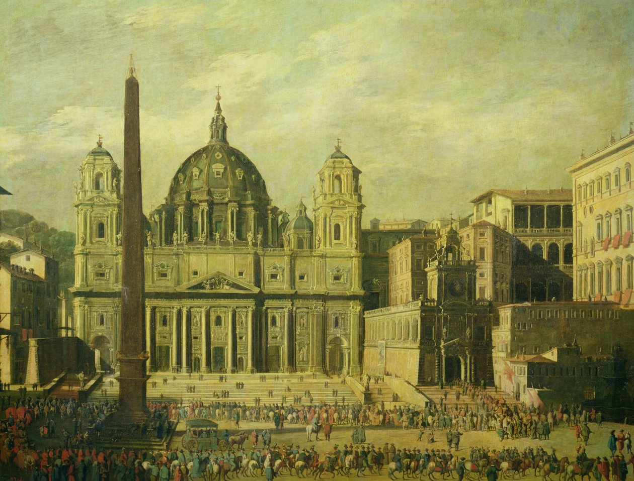 San Pedro, Roma, 1630 de Viviano Codazzi