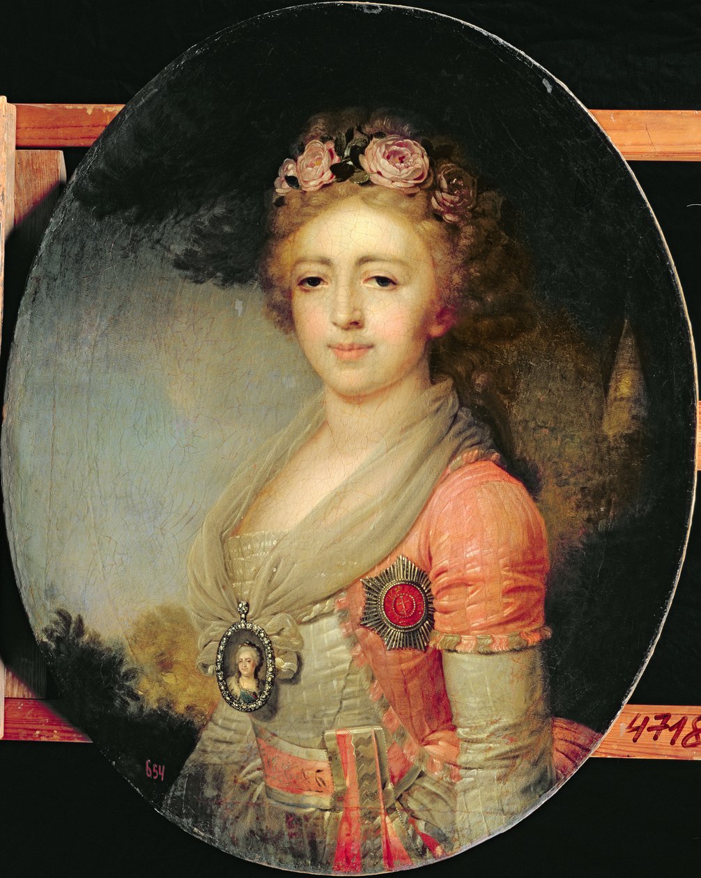 Retrato de la Gran Duquesa Alexandra, c.1798 de Vladimir Lukich Borovikovsky