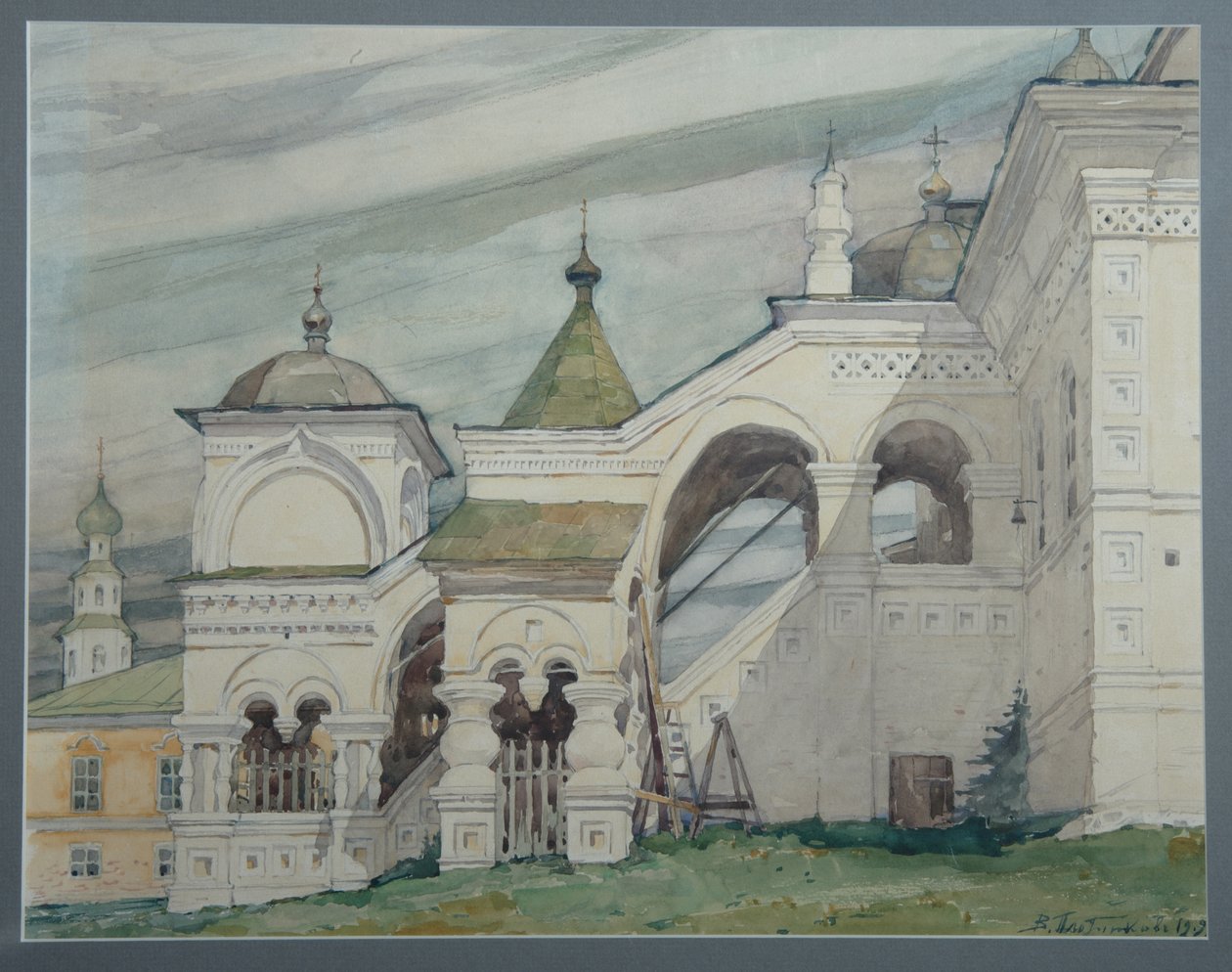 La iglesia de la Trinidad en Solikamsk, 1909 de Vladimir Alexandrovich Plotnikov