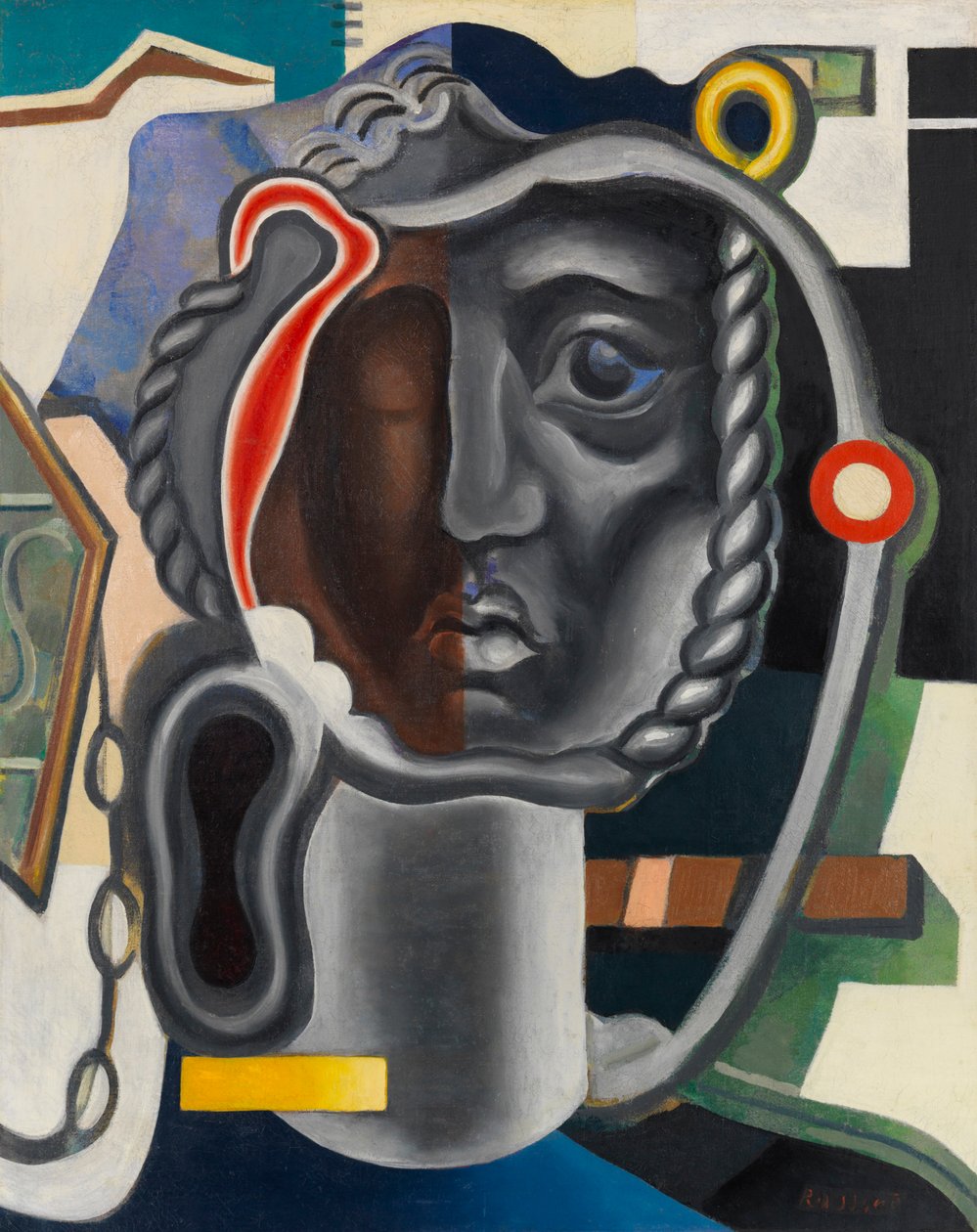 Cabeza mecánica, ca 1925-1928 de Daniel Vladimir Baranoff Rossine
