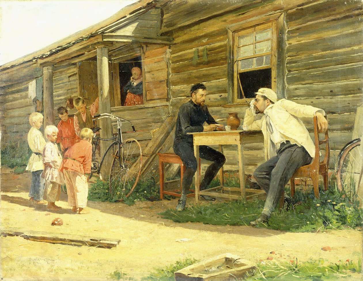 La bicicleta de Vladimir Egorovic Makovsky