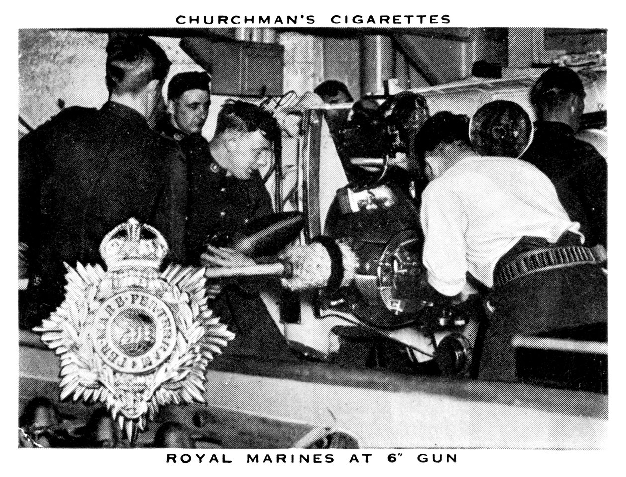 Marines reales en 6 cañones, 1937 de WA and AC Churchman