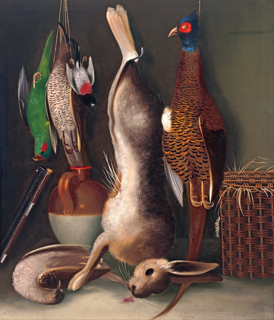Naturaleza muerta con caza de W.B. Gould