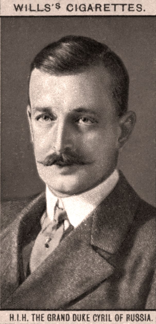 S.A.I. El Gran Duque Cirilo de Rusia, 1908. de WD and HO Wills
