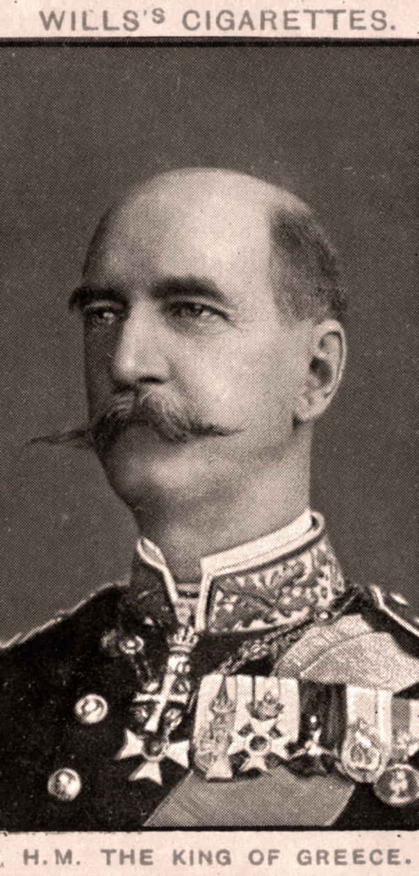 El Rey de Grecia, 1908 de WD and HO Wills